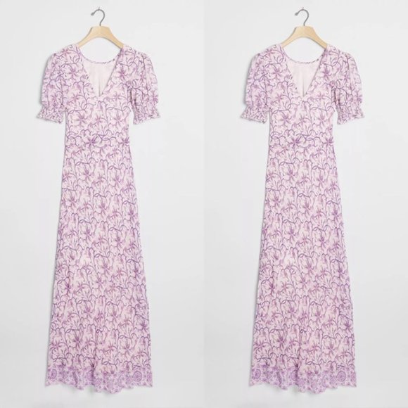 Saylor Ryland Dress - Size M - Purple/Pink - Picture 6 of 6